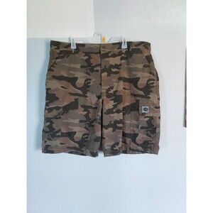 Buffalo Outdoors Shorts Mens 40 Camouflage Canvas Cargo Pockets